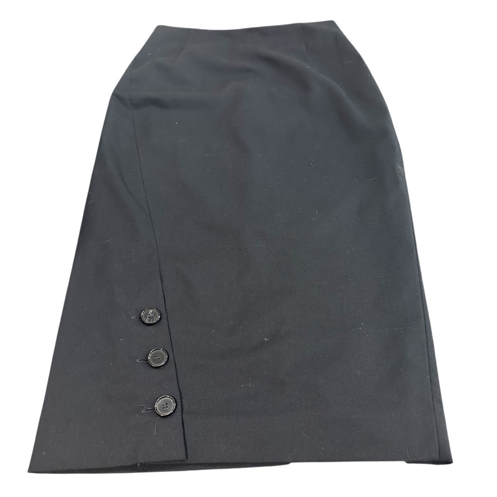 H&M Pencil Skirt with Button Detail
